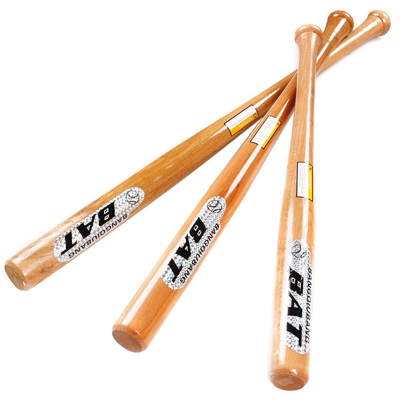 ❐✥baseball bat made of solid wood hardwood