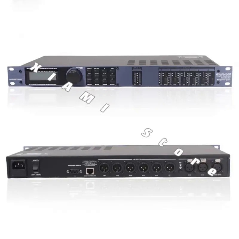 ✱1PCS DBX 260 Digital Audio Processor Three-In 6-Out Processor Frequency Divider Feedback Device