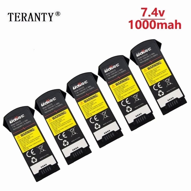 แบตเตอรี่เดิมสำหรับ UDI U818A PLUS U49W / U49C AA818 RC Drone Quadcopter อะไหล่894325 7.4Wh 7.4V 100