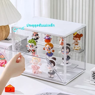 กล่องใส่โมเดล กล่องใส่ art toy ตู้โชว์ตุ๊กตา ตุ๊กตาของสะสม กล่องอะคริลิค แบบใส มีหลายขนาด ใส่โมเดลได้ มีฝาปิด