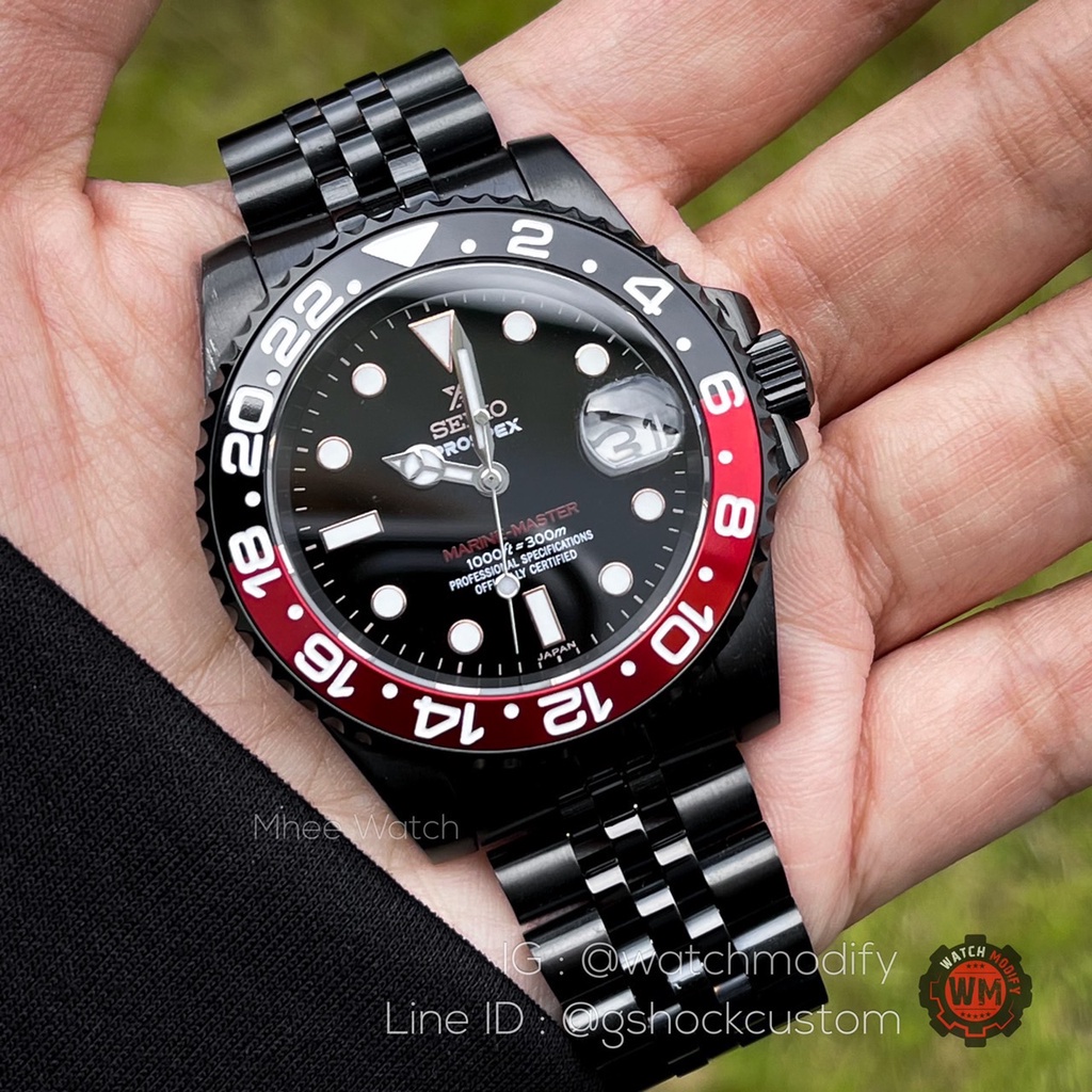 SEIKO MOD Coke Zero Black Jubilee