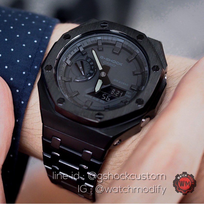 G-Shock Custom หน้าAPรุ่นใหม่อัพLevelเหมือนAPที่สุด กับรุ่นGa-2100 ประกันcentral