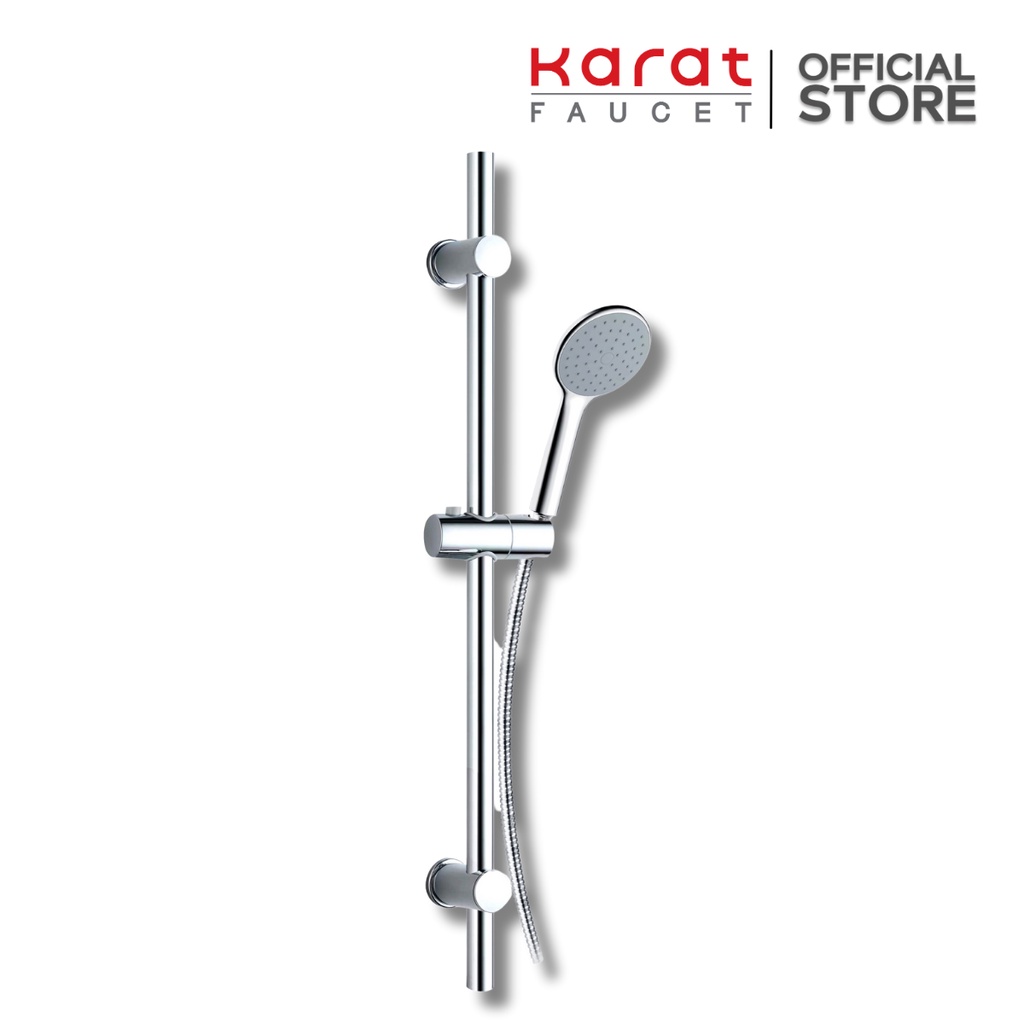 Karat Faucet ชุดราวเลื่อน ยาว 70 ซม. พร้อมฝักบัวสายอ่อน รุ่น KS-01-731-50