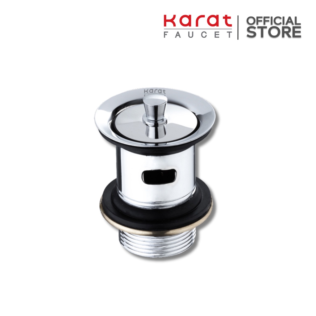 Karat Faucet สะดืออ่างล้างหน้าแบบดึงล็อค (Zinc) รุ่น KA-02-234-50