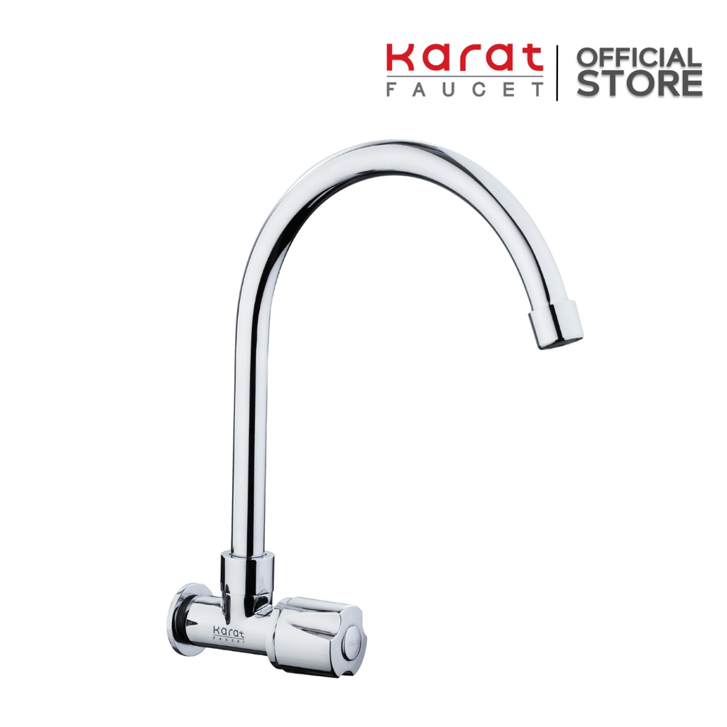 Karat Faucet ก๊อกซิงค์เดี่ยวติดผนัง รุ่น EC-04-531-50