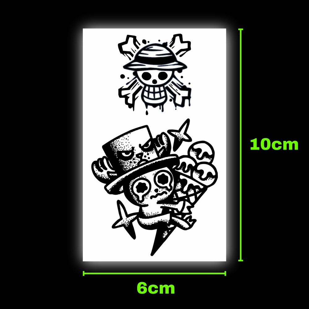 แทททู SAI MAGIC TATTOO 10CM×06CM รอยสักอยู่ได้นาน 2 สัปดาห์ รอยสักมายากล แทททูรอยสักกันน้ำ รอยสักชั่วคราว รอยสัก 481
