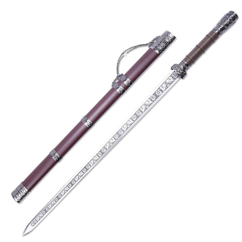 🔥ดาบซามูไร วัสดุเหล็ก ดาบคาตานะ ดาบโซโล โตเกียวรีเวนเจอร์ โมเดลดาบพิฆาตอสูรของแท้1Mi Qin Sword, Wolong Sword, Hard Sword