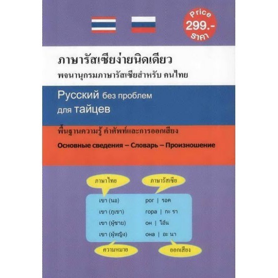 DKTODAY หนังสือ ภาษารัสเซียง่ายนิดเดียว (พจนานุกรมภาษารัสเซียสำหรับคนไทย)