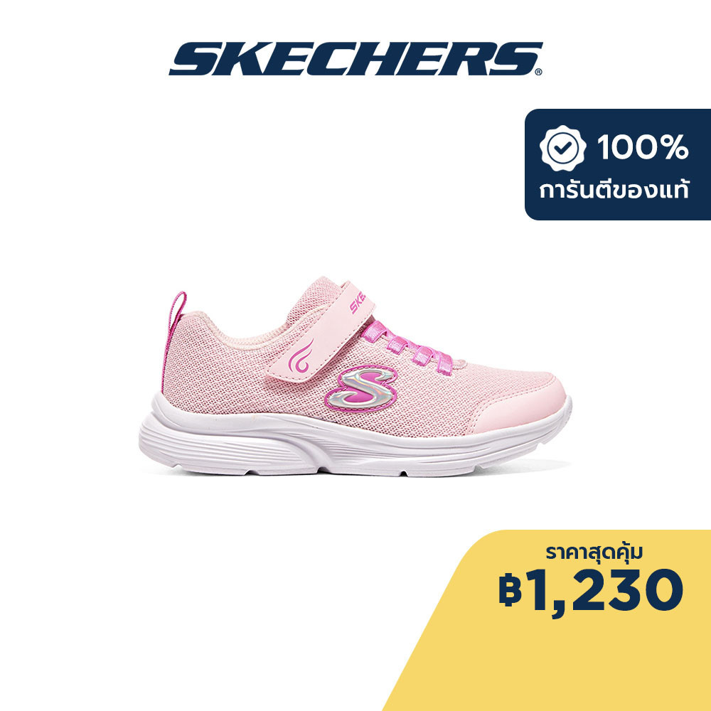 Skechers สเก็ตเชอร์ส รองเท้าเด็กผู้หญิง Girls Blissfully Free Shoes - 303522L-LTPK Lightweight, Machine Washable