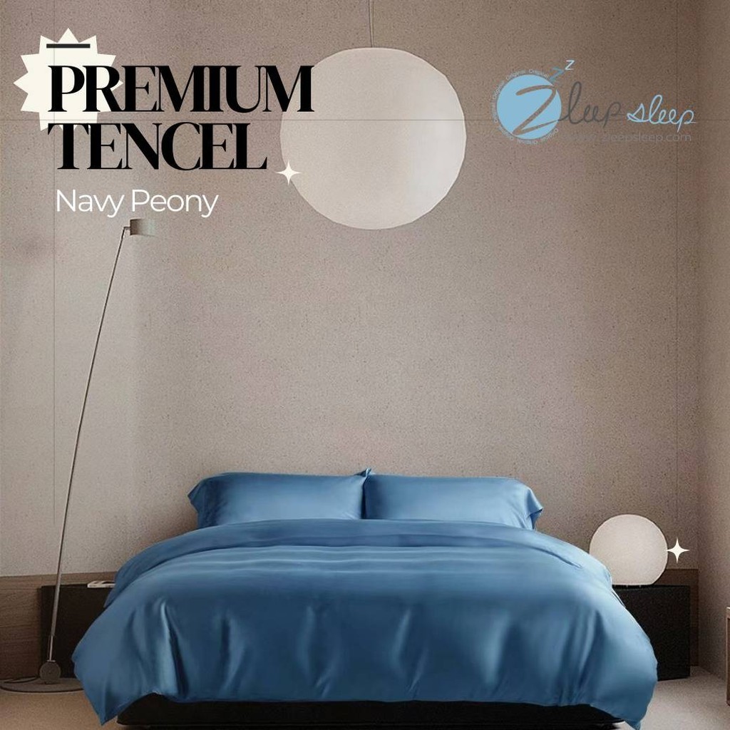 Zleepsleep : 𝙋𝙧𝙚𝙢𝙞𝙪𝙢 เนื้อผ้า ลื่น เย็น ด้วยเส้นใยจากเปลือกไม้ 1,000 เส้นด้าย