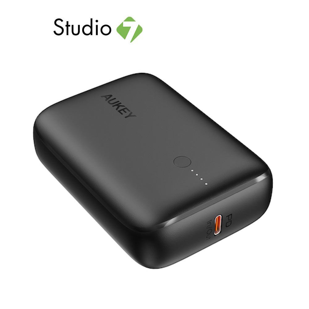 AUKEY Power Bank 10000mAh PD22.5W+QC3.0 18W (PB-N83S) Black แบตสำรอง by Studio7