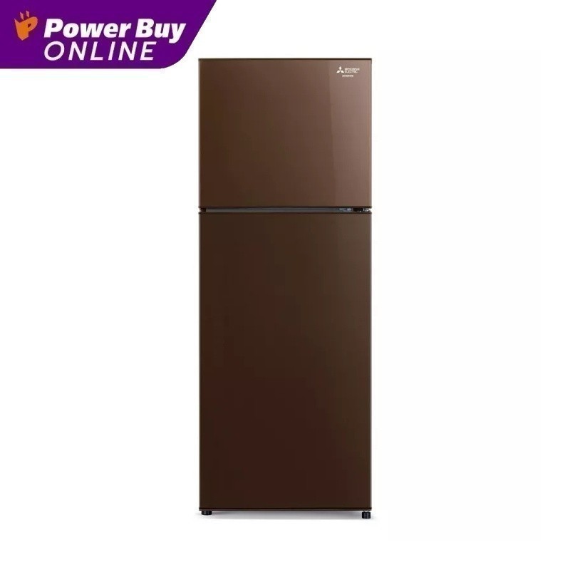 MITSUBISHI ELECTRIC ตู้เย็น 2 ประตู (8.6 คิว, สีน้ำตาลคอปเปอร์ ) รุ่น MR-FC26ES-BR