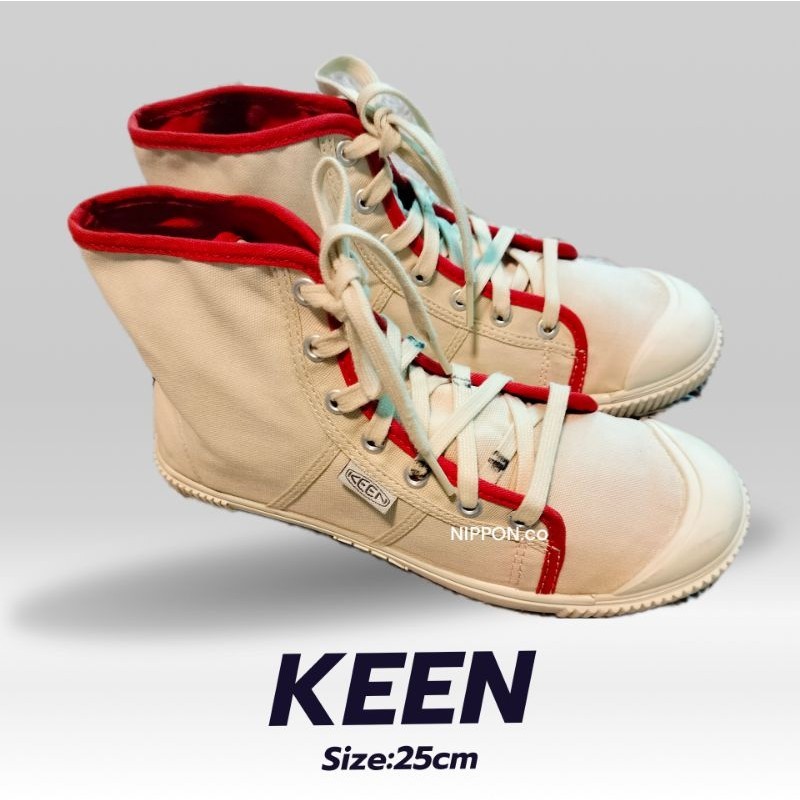 รองเท้าผ้าใบKeenแท้มือสองออกช็อปญี่ปุ่น