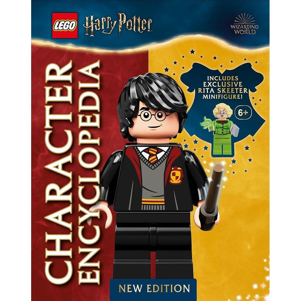 หนังสืออังกฤษใหม่ Lego Harry Potter Character Encyclopedia New Edition: With Exclusive Lego Harry