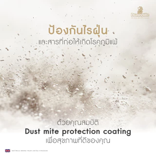 Dunlopillo หมอนหนุนเพื่อสุขภาพ รุ่น Royal Cloud Collection ขนาด 20 x 30 นิ้ว