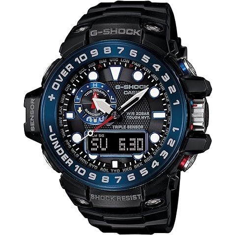 นาฬิกาข้อมือ Jdm Watch Casio G-Shock Gwn-1000B-1Bjf Gwn-1000B-1B สีฟ้า สีดํา
