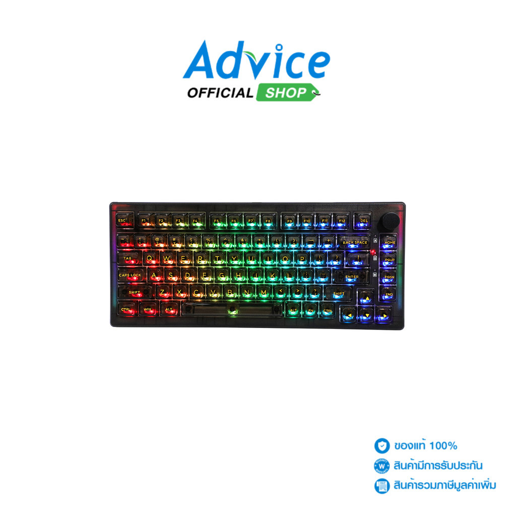 EGA WIRELESS/BLUETOOTH KEYBOARD SARU KX-75 SMOKE - A0152477