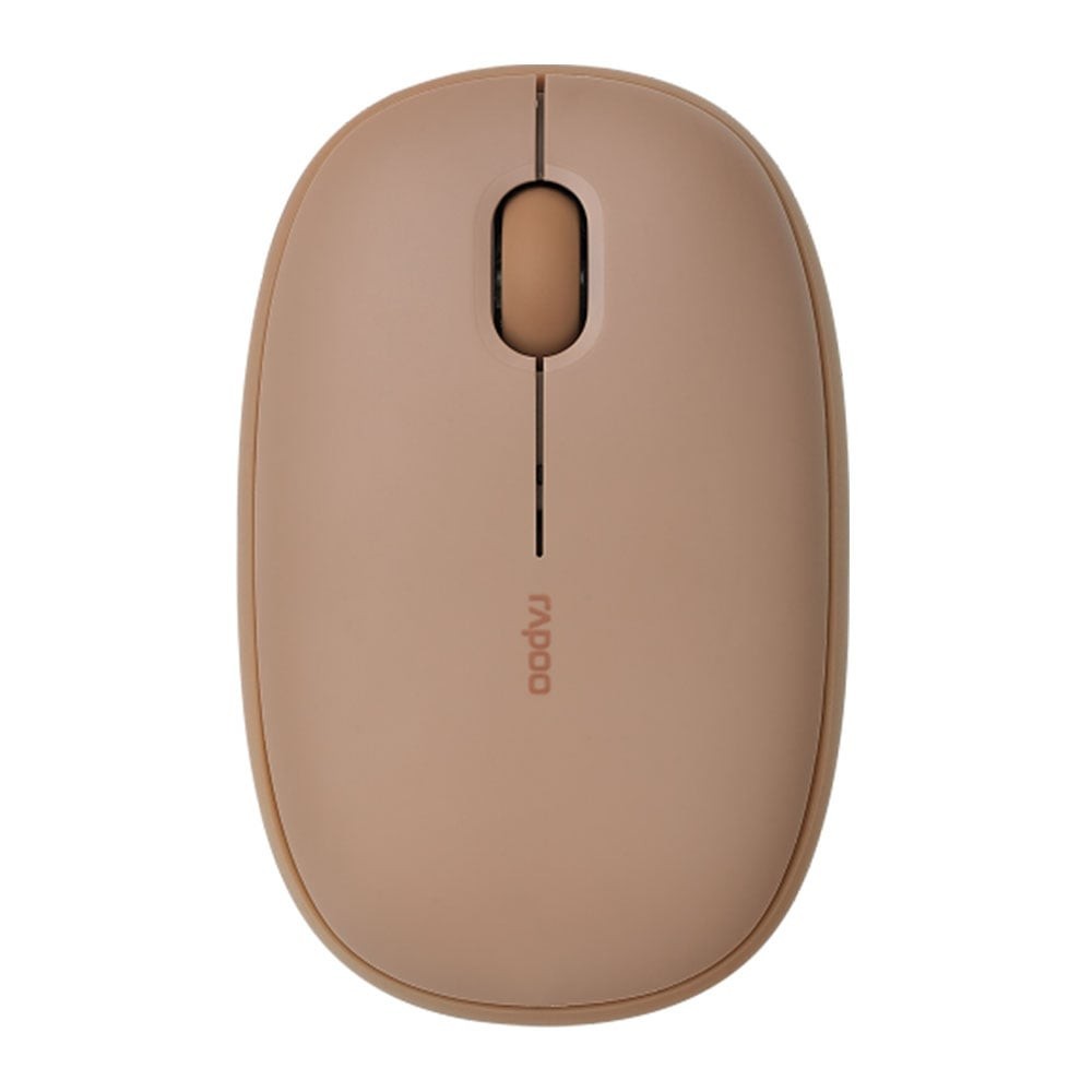 WIRELESS MOUSE RAPOO M650 SILENT COFFEE BROWN