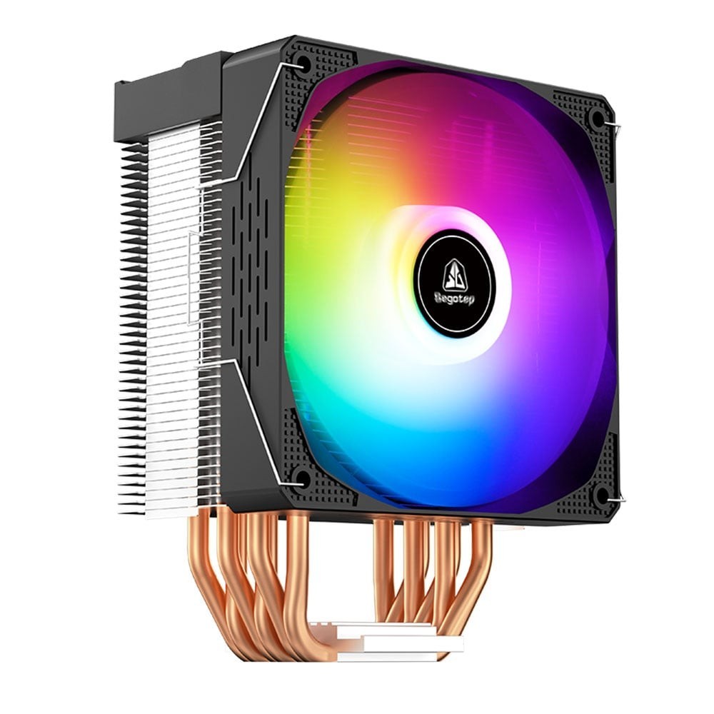 CPU AIR COOLER  SEGOTEP LUMOS G6 ARGB SYNC-120MM 6 HEAT PIPE (6959371304856)