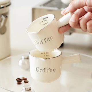 MAYA Coffee แก้วตวง กาแฟ เซรามิก 90 มล. OI0K