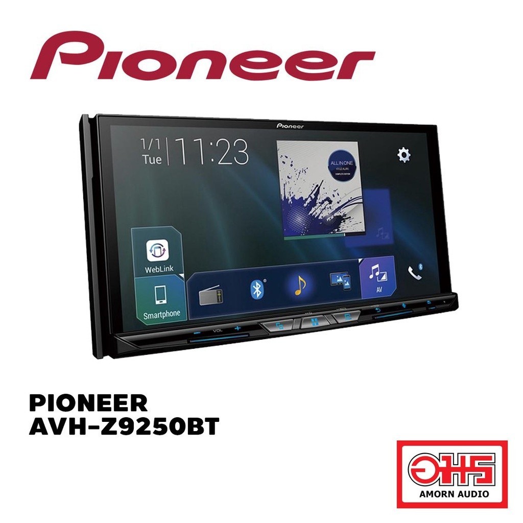 PIONEER AVH-Z9250BT เครื่องเสียงรถ วิทยุติดรถยนต์ ปี2019 รองรับ Android Auto / แถมกล้องมองหลัง