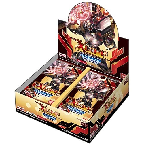 บันได BANDAI Digimon Card Game X Record BT-09 กล่อง สินค้าของแท้ใหม่เอี่ยมที่จำหน่ายในญี่ปุ่นถูกกฎหมาย