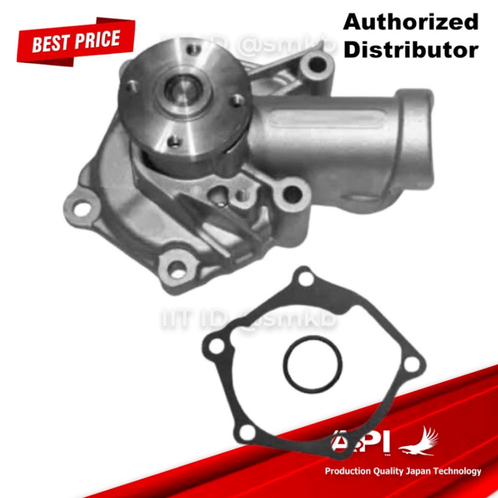 Aisin ปั๊มน้ำ MITSUBISHI LANCER EVOLUTION SPACE WAGON 2003- 4G63 4G63-T 2.0 16V. 4G69 2.4 MIVEC WPM-