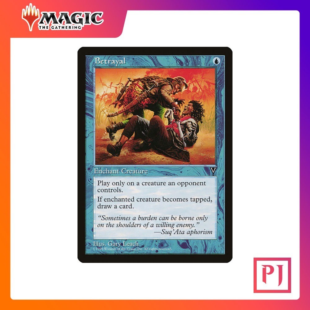 [MTG] Betrayal [VIS] [BLUE] [COMMON] [NORMAL] [ENG] (การ์ดเมจิค / Magic the Gathering)