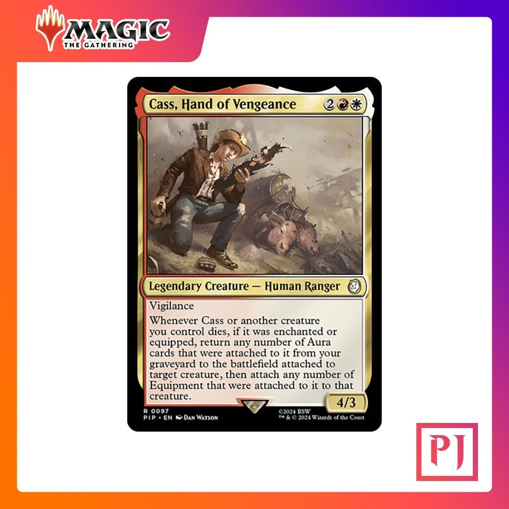 [MTG] Cass, Hand of Vengeance - Fallout Commander [PIP] [MULTI] [RARE] [NORMAL] [ENG] (Magic the Gathering)