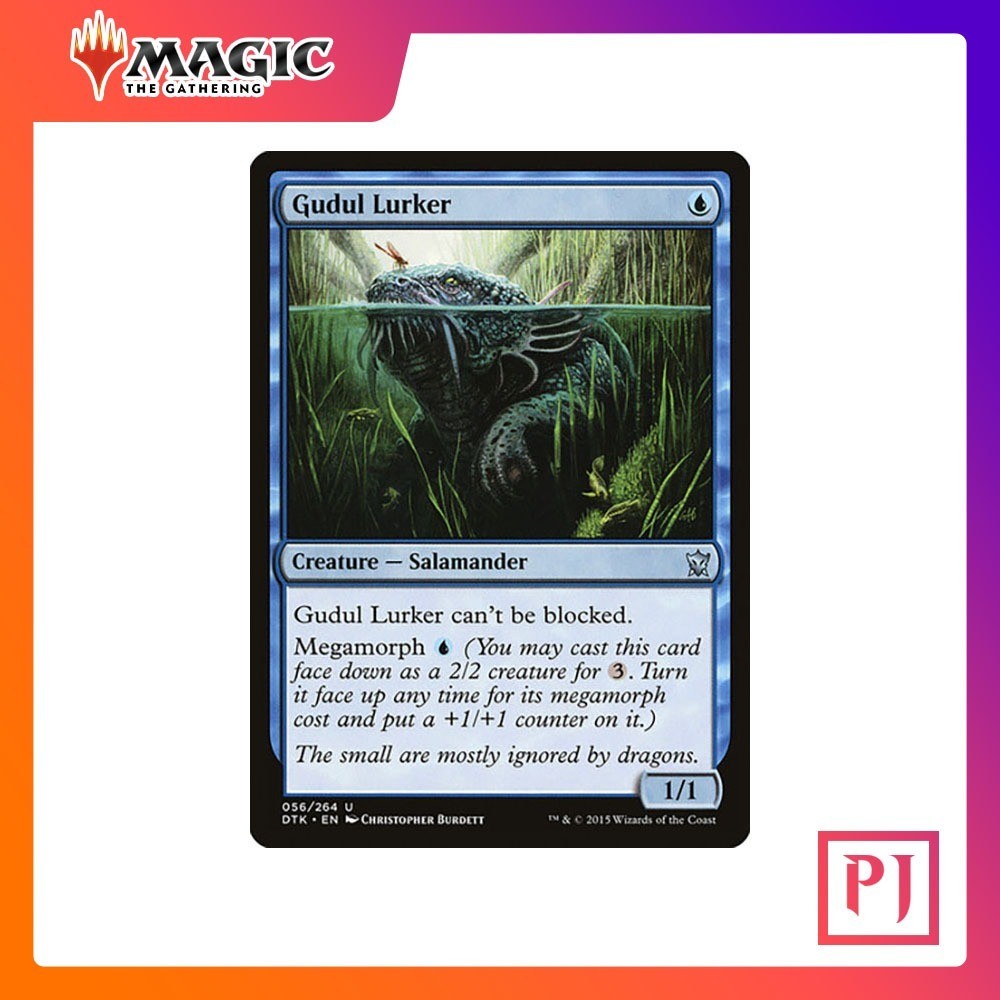 [MTG] Gudul Lurker [DTK] [BLUE] [UNCOM] [NORMAL] [ENG] (การ์ดเมจิค / Magic the Gathering)
