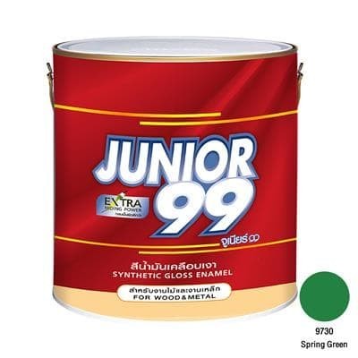 NIPPON สีน้ำมัน เงา Junior99 #9730 Spring Green (กล)