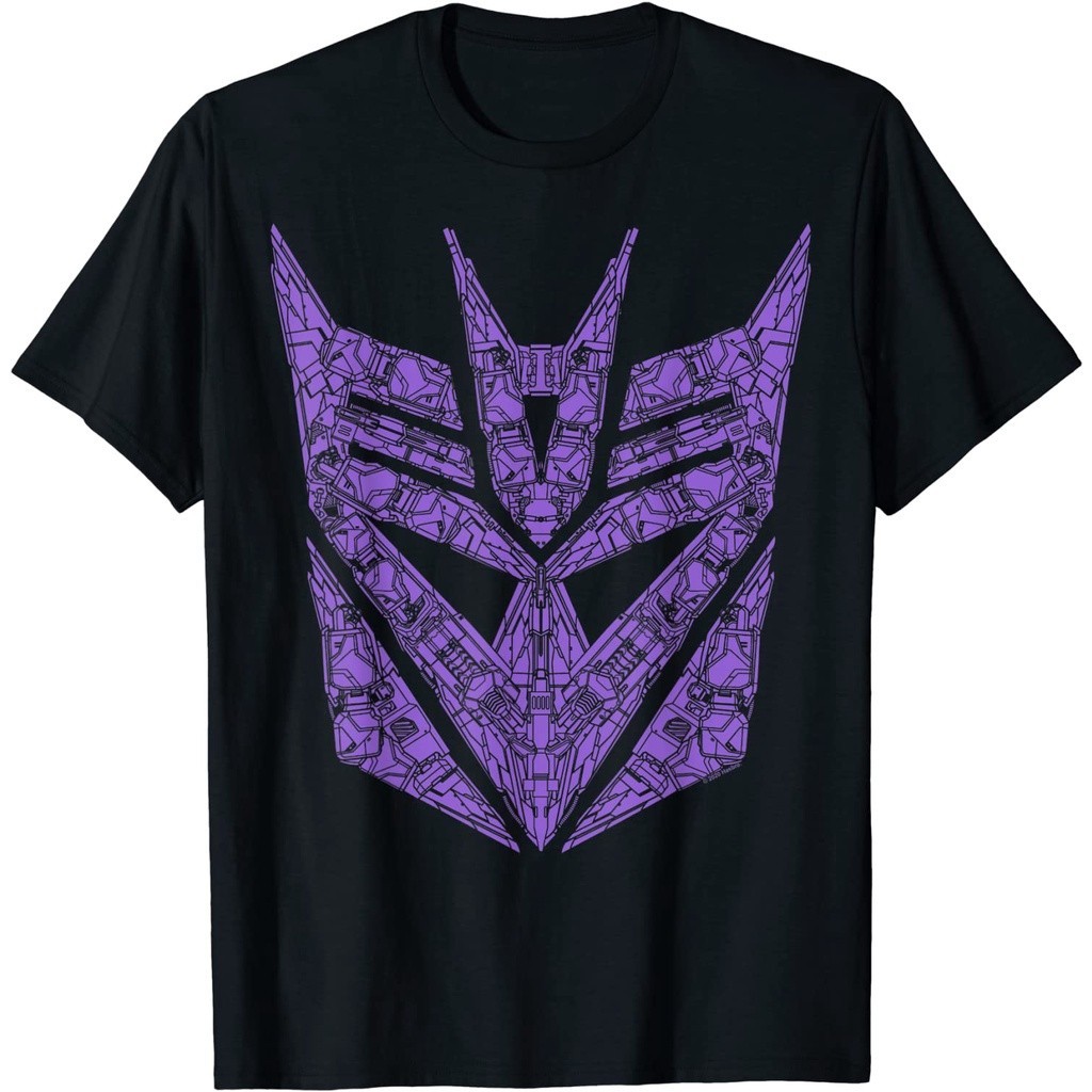 Transformers Decepticons Purple Detailed Men's Logo T-Shirts_07