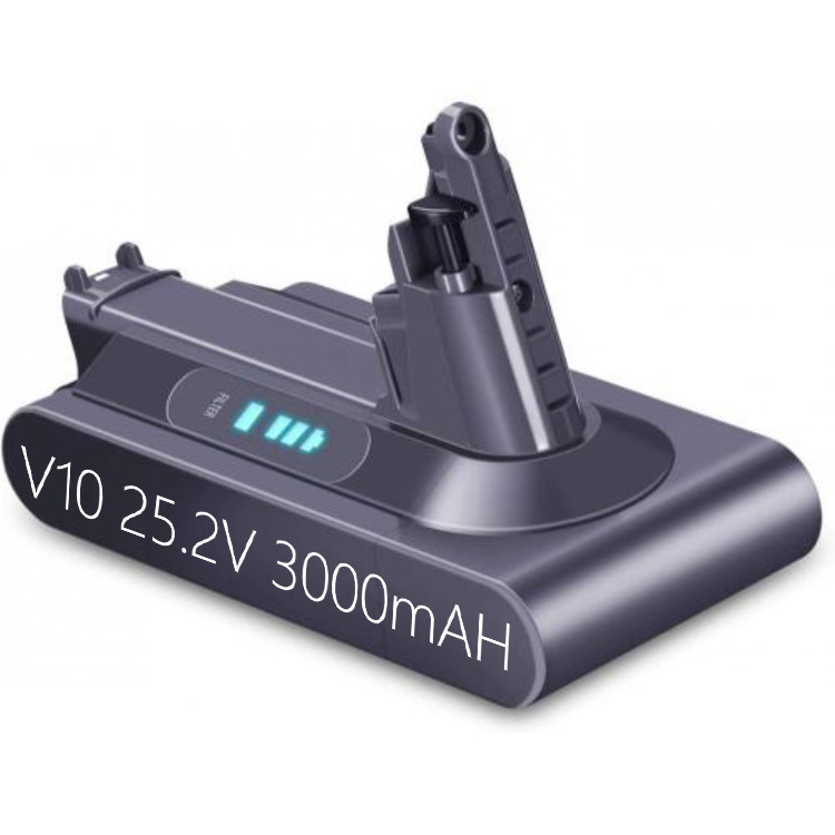 21.6V 3000mAh Li-ion Battery Cordless Vacuum Cleaner for Dyson V8 SV10