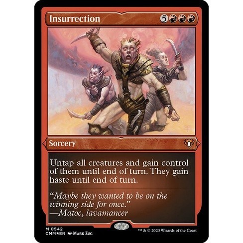 [Commander Masters] - [CMM] - [Insurrection] - (M) - [2023]