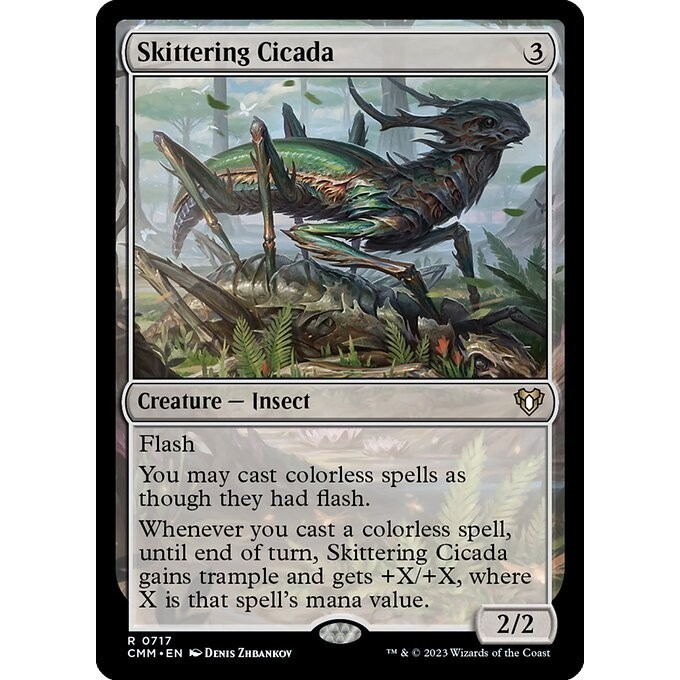 [Commander Masters] - [CMM] - [Skittering Cicada] - (R) - [2023]