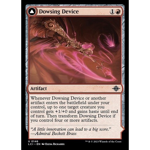 [The Lost Caverns of Ixalan] - [LCI] - (U) - [Dowsing Device ] - [2023]