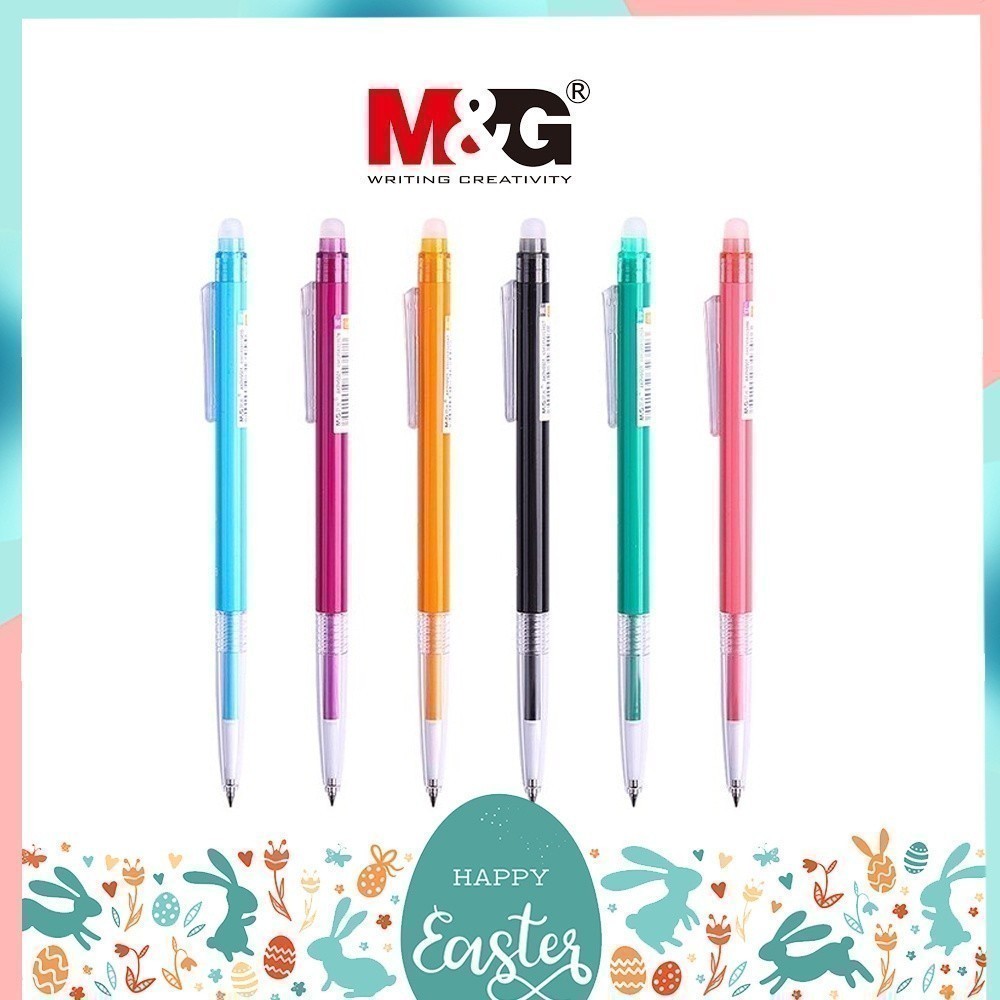 ปากกาลบได้ และไส้ปากกา ตรา M&amp;G รุ่น Magic Color ขนาดหัว 0.38 MM เอ็มแอนด์จี