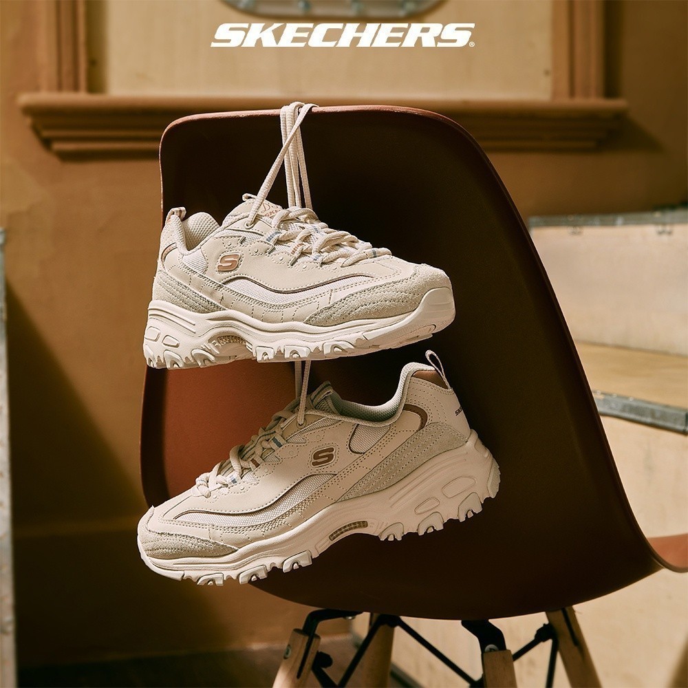 Skechers สเก็ตเชอร์ส รองเท้า ผู้หญิง Sport D'Lites 1.0 Shoes - 896145-NAT