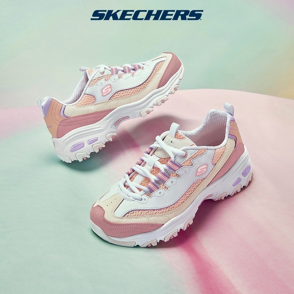 Skechers สเก็ตเชอร์ส รองเท้า ผู้หญิง Sport D'Lites 1.0 Shoes - 896209-CRL