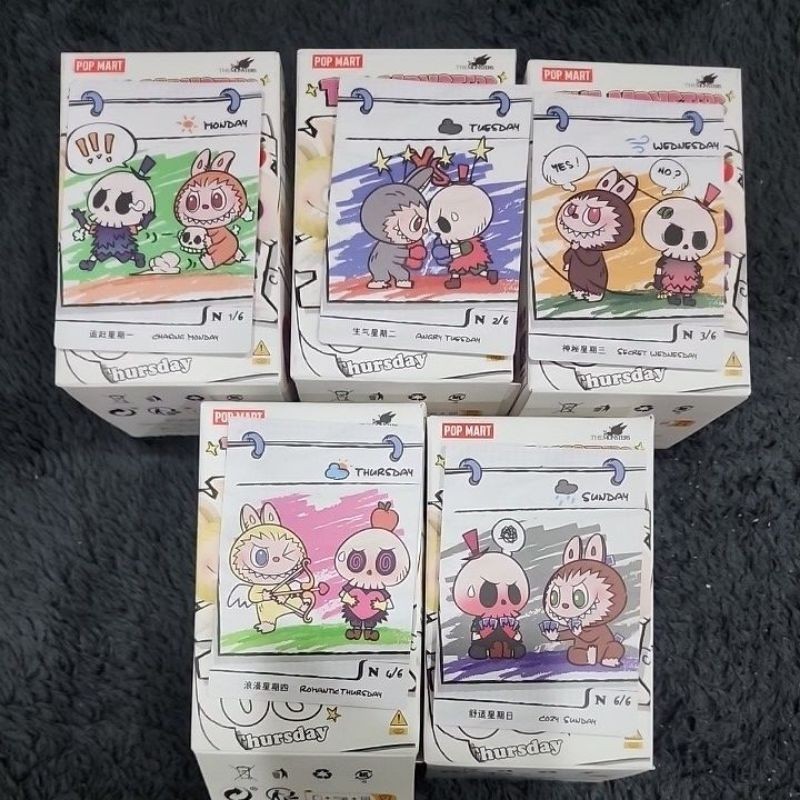 Popmart the monsters mischief diary