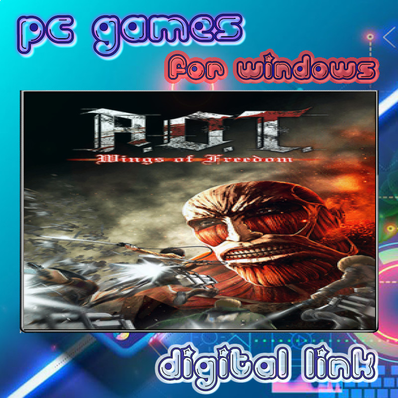 เกมคอมพิวเตอร์ Attack on Titan / A.O.T. Wings of Freedom Game PC แบบสั่งซื้อแล้วโหลดไฟล์ ไปเล่นได้เล