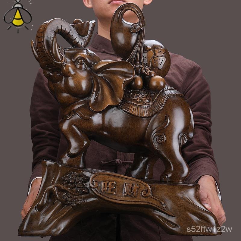 ของประดับช้างคู่หนึ่งของประดับตกแต่งห้องนั่งเล่นของตกแต่งบ้านฮวงจุ้ยช้าง 7UTP