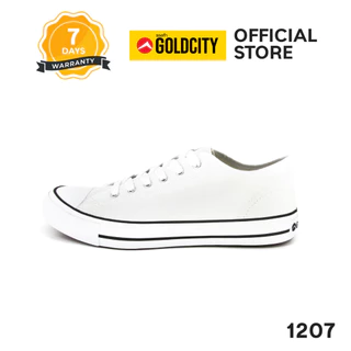 GOLDCITY รองเท้าผ้าใบ แฟชั่น แบบผูกเชือก UNISEX ใส่สบาย น้ำหนักเบา กันลื่น (36-45) รุ่น 1207