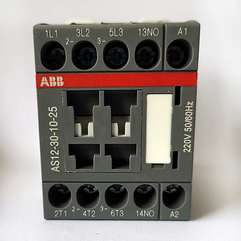 ABB AS12 3เสาคอนแทคเตอร์ AC ดำเนินการ AS12-30-10-20 AS12-30-01-20 AS12-30-10-25 AS12-30-01-25 AS12-3