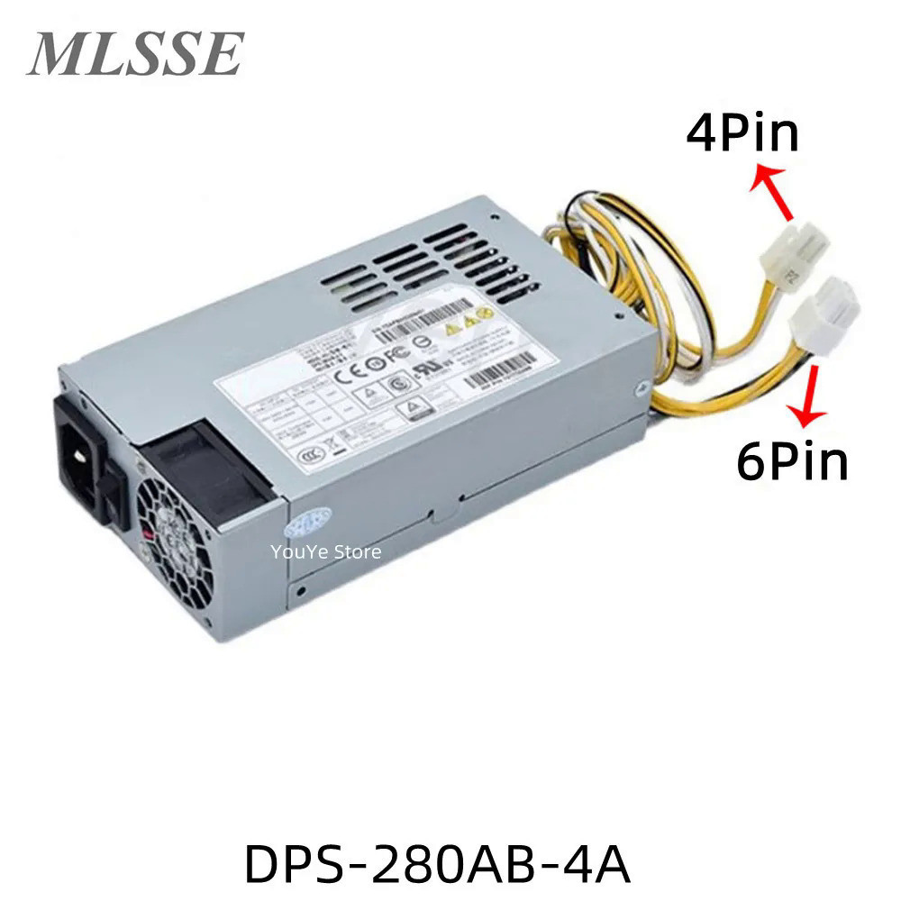 ใหม่สำหรับ CWT POE 7708N KSA-300S2 7908N 7716N 7916N 280W แหล่งจ่ายไฟ1U DPS-280AB-6C DPS-280AB-M4
