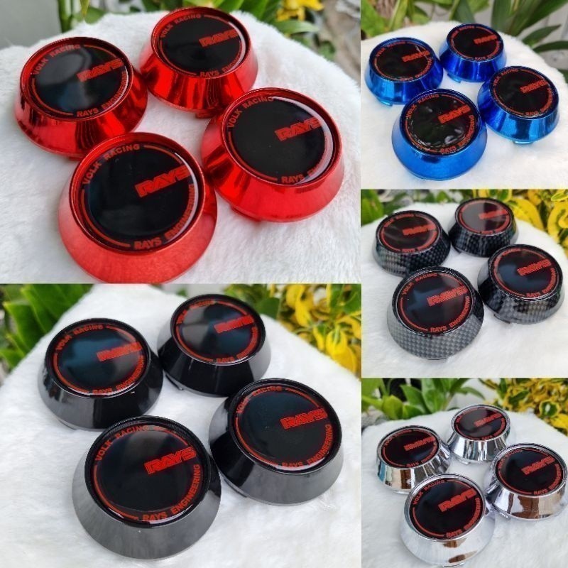 🔥กดโค้ดลด🔥ดูวิธีเก็บรูปที่2●ฝาครอบดุมล้อRay 62-63/63.5 มม. ฝาครอบดุมใส่แมคce28,te37, Tc105