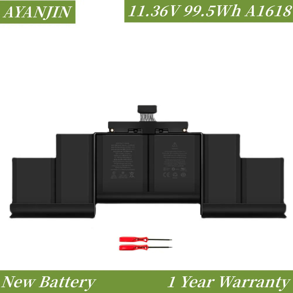 New 11.36V 99.5Wh A1618 Battery For Apple MacBook Pro 15" Retina A1398 2015 Year 020-00079 MJLQ2LL/A