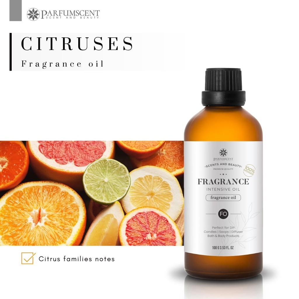 PARFUMSCENT หัวน้ำหอม Citruses Fragrance Oil