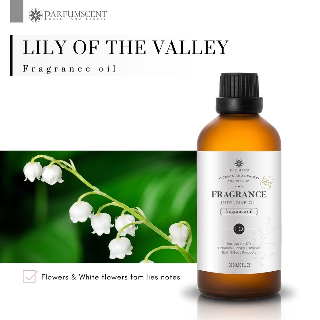 PARFUMSCENT หัวน้ำหอม Lily of the Valley Fragrance Oil