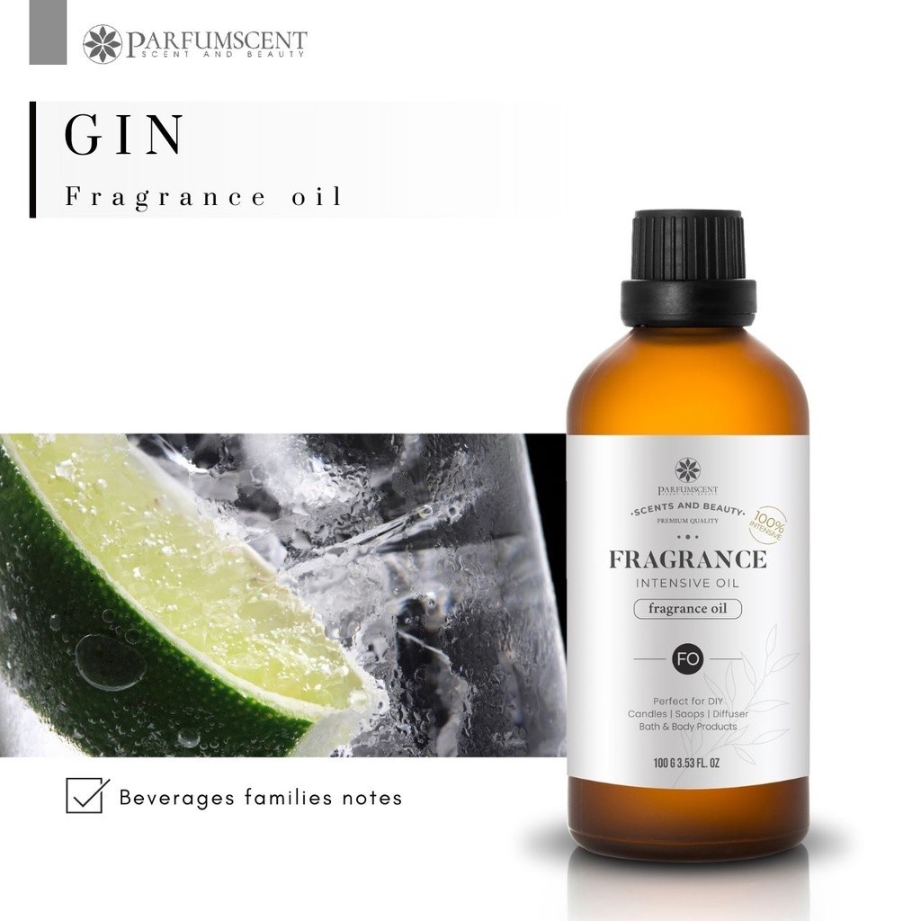 PARFUMSCENT หัวน้ำหอม Gin Fragrance Oil
